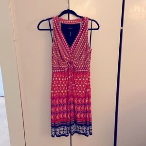 Laundry dress size 8. Multi colored .